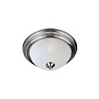 Maxim Lighting 5842FTSN Essentials 3-lumières 60W Nickel satiné Plafonnier encastré