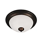 Maxim Lighting 5842MROI Essentials 3-lumières 60W Bronze huilé Plafonnier encastré
