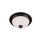 Maxim Lighting 5842MROI Essentials 3-lumières 60W Bronze huilé Plafonnier encastré