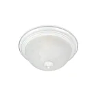 Maxim Lighting 5842MRWT Essentials 3-lumières 60W Blanc Plafonnier encastré