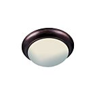 Maxim Lighting 5852FTOI Essentials 3-lumières 60W Bronze huilé Plafonnier encastré