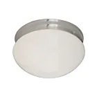 Maxim Lighting 5881WTSN Essentials 2-lumières 60W Nickel satiné Plafonnier encastré