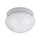 Maxim Lighting 5881WTWT Essentials 2-lumières 60W Blanc Plafonnier encastré