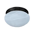 Maxim Lighting 5884MROI Essentials 1-lumière 60W Bronze huilé Plafonnier encastré