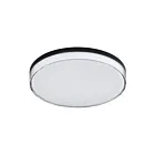 Maxim Lighting 59764CLFTBK Edge 1-lumière 25W Noir Plafonnier encastré
