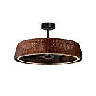 Maxim Lighting 61014NADBZ Tulum 1-Lumière 35W Bronze escuro Lustre avec ventilateur