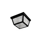 Maxim Lighting 6203FTBK Essentials 1-lumière 60W Noir Plafonnier encastré