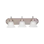 Maxim Lighting Essentials 8013MRSN 3-lumières 60W Nickel satiné Vanité