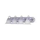 Maxim Lighting Essentials 8014MRPC 4-lumières 60W Chromé poli Vanité