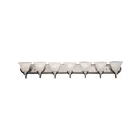 Maxim Lighting Essentials 8016MRSN 7-lumières 60W Nickel satiné Vanité