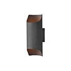 Maxim Lighting Lightray LED 86119ABZ Bronze architectural 12W Lanterne murale d'extérieur