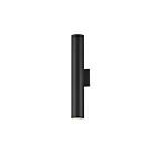 Maxim Lighting 86225BK 2-Lumières 30W Noir Support mural extérieur