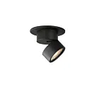 Maxim Lighting 86240BK 1-lumière 12W Noir Plafonnier encastré