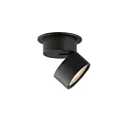 Maxim Lighting 86242BK 1-lumière 18W Noir Plafonnier encastré