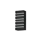 Maxim Lighting 86262BK 1-lumière 12W Noir Lanterne murale d'extérieur