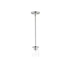 Maxim Lighting 90200CLSN Corona 1-Lumière 60W Nickel satiné Suspendu