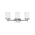 Maxim Lighting Cylinder 9053SWSN 3-lumières 60W Nickel satiné Vanité