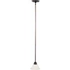 Maxim Lighting 91066MROI Mini Pendants 1-Lumière 60W Bronze frotté à l'huile Suspendu