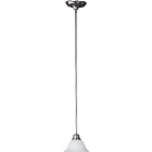 Maxim Lighting 91066MRSN Mini Pendants 1-Lumière 60W Nickel satiné Suspendu