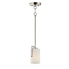 Maxim Lighting 91280SWSN Dart 1-Lumière 60W Nickel satiné Suspendu