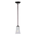 Maxim Lighting 92040FTOI Logan 1-Lumière 60W Bronze huilé Suspendu