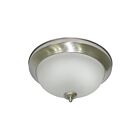 Plafonnier LED Maxlite ML2E242TRNI27-V2 2-lumières 22W nickel brossé