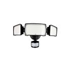 Maxlite MSL3HL 50W Noir 2-Têtes Lampe de sécurité 5000K