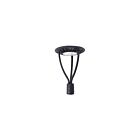 Lanterne sur poteau Naturaled FX15PST34SW-8CCT3-BK Température CCT au choix Wattage sélectionnable