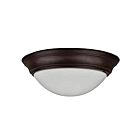Plafonnier slim classique NaturaLED led11fms-98l830-bz 14w bronze