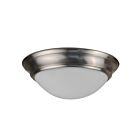 Plafonnier slim classique NaturaLED led15fms-154l830-ni 22w nickel