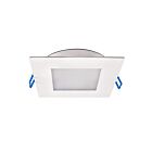Encastré LED carré mince Naturaled LED6DLS-80L9CCT3 12W blanc 6"