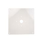 Plaque Beauty 14x14 adaptée aux canopées Naturaled PLT-SCM-14X14-WH