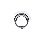 Naturaled RT-4RL-CH-WH 4" Chrome/Blanc Garniture Encastrée