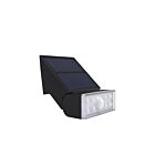 Nexleds NX-412S-2W-3K 2W Noir Flexibeam Solar Luminaire mural 3000K