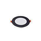 Nexleds NX-4NSP-9W-5CCT-B 9W 4" Noir DEL Slim Luminaire encastré CCT sélectionnable