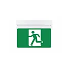 Nexleds NX-EMRMEPW Blanc DEL Running Man Exit Signs Luminaire