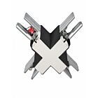 Nexleds NX-LA-X-BK X-Connector pour Linéaire Architectural Luminaires