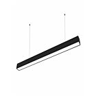 Nexleds NX-LAL2F-25W-L-DV-TCP-B Noir DEL Linéaire Architectural Luminaire à ruban Wattage et CCT sélectionnables