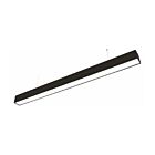 Nexleds NX-LAL8F-70W-L-DV-TCP-B 8' Noir DEL Linéaire Architectural Luminaire Wattage et CCT sélectionnables