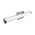 Nexleds NX-VLDR-2F-25W-R 25W Anneau en nickel brossé et blanc LED Lumière Vanité