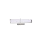 Nexleds NX-VLNL-2F-25W-5CCT 25W Nickel brossé DEL Luminaire de vanité