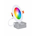 Nexleds NXR304WE1WH-10 10W 4" Blanc LED Luminaire encastré CCT Sélectionnable