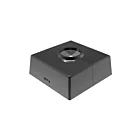 Nova Pole 101-04-4NVCB5-F3 DBC Square pour poteau rond Base décorative