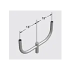 Nova Pole 101-99-BHNT02-Fx NT2 Bullhorn, 2 tenons 