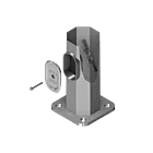Nova Pole 101-99-SH0001-F1 Système de couvercle de trou d'homme Nova Lock Security 4« x 7 » 