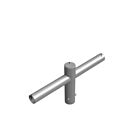Nova Pole 101-99-TAPT02-Fx Adaptateur de montage à tenon PT2, 2 tenons à 180° 