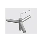 Nova Pole 101-99-TAPT03-Fx Adaptateur de montage à tenon PT3, 3 tenons à 120° 