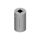 Nova Pole DTB36 Base de service ronde à dessus ouvert