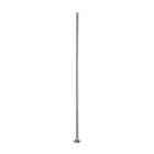 Nova Pole NSRA510LD Poteau droit rond en aluminium de 5"