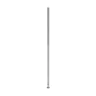 Nova Pole NSS416LD Poteau droit carré en acier de 4"